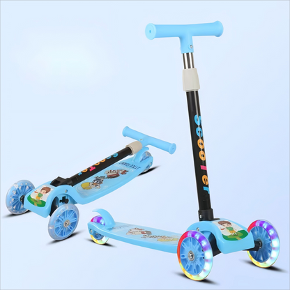 🛴 Trottinette Évolutive Intelligente – Pliage Facile & Roues Lumineuses Magiques