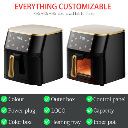 Air Fryer Free Oil 10th Generation 6L 10L 12L